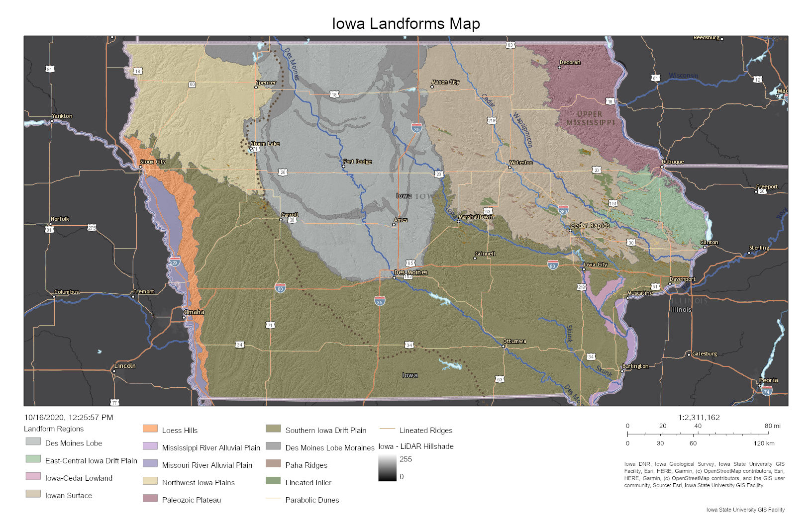 Iowa Landforms Revealed Archives IowaView