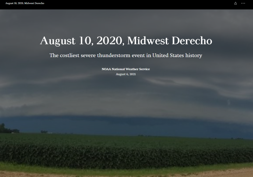 Remembering the 2020 Midwest Derecho - IowaView